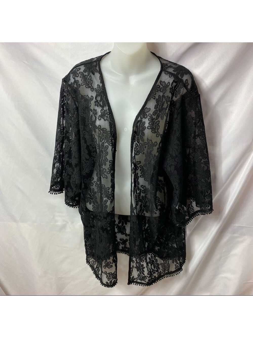 Express lace cardigan